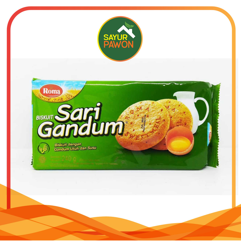 

Roma Sari Gandum Biskuit 290 gram