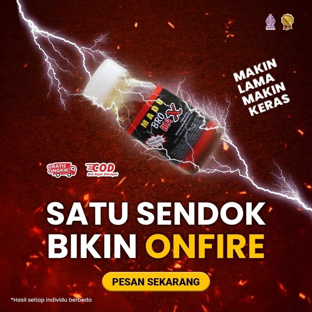 

PROMO JUAL MURAH SAYYY...!!! Madu Bromax Ukuran 175gr Madu Alami Madu Pria Perkasa Lebih Ampuh