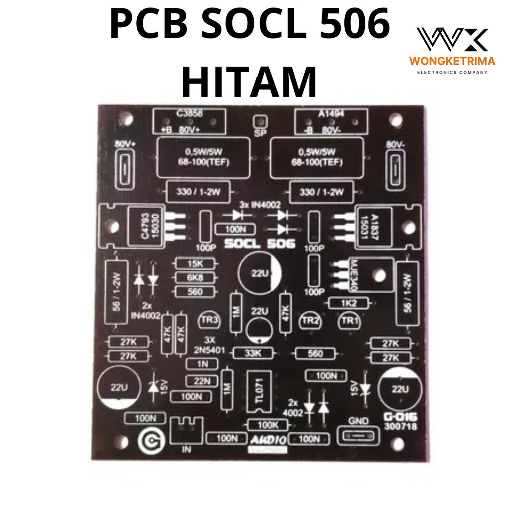 PCB DRIVER POWER SOCL 506