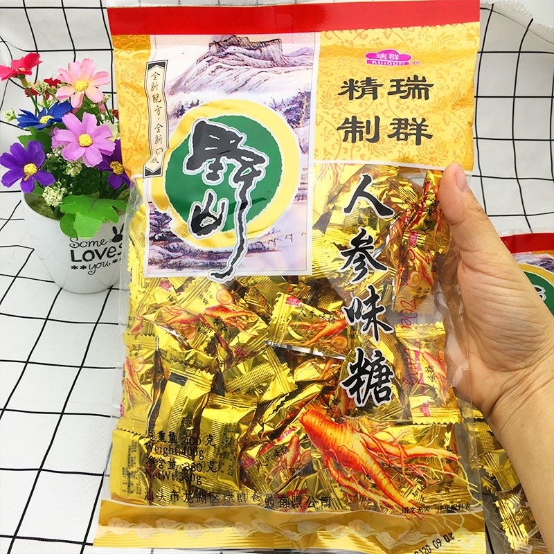 

Permen Ginseng (baik untuk kesehatan) cocok untuk orang tua