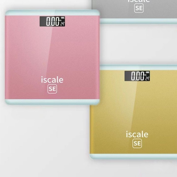 Timbangan Badan Digital USB Bermotif Polos/ Timbangan Digital 180kg/Timbangan USB