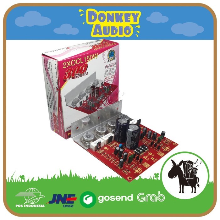 SD99 KIT OCL 300W POWER AMPLIFIER STEREO 150X2 BELL BGR