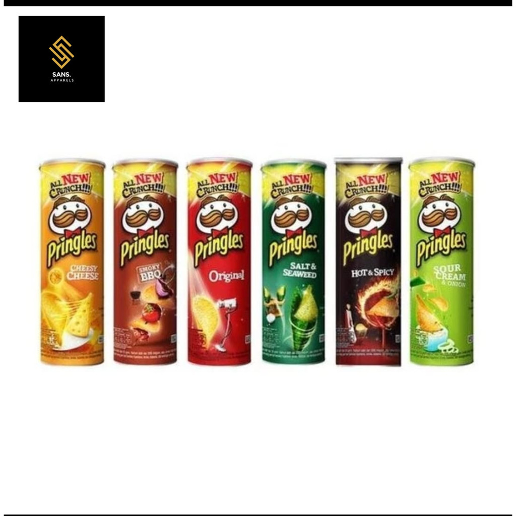 

Pringles Potato Chips Keripik Kentang All Variants