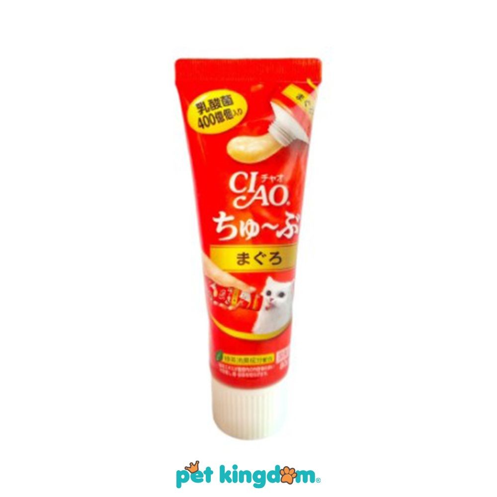 Pet Kingdom Ciao Camilan Kucing Probiotic Makanan Ringan Kucing Cat Snack Kebutuhan Hewan Peliharaan