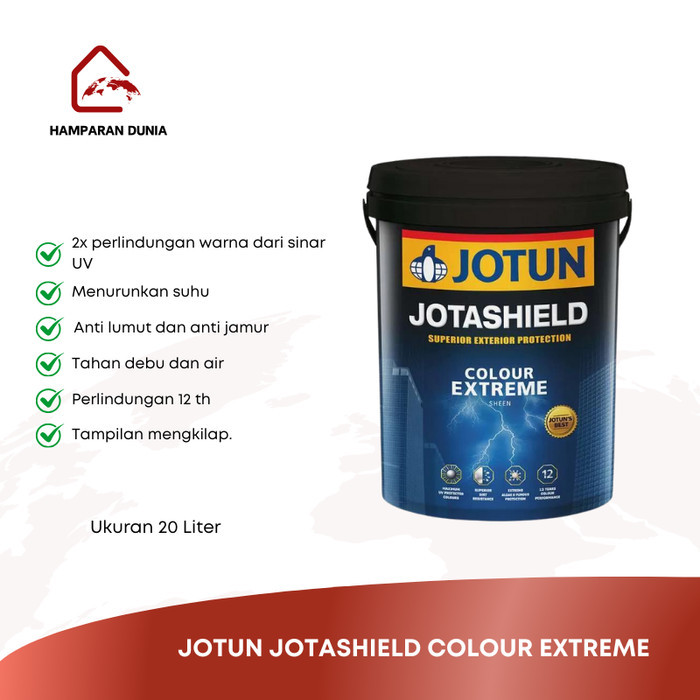 JOTUN JOTASHIELD COLOUR EXTREME - CAT TEMBOK 20 LTR