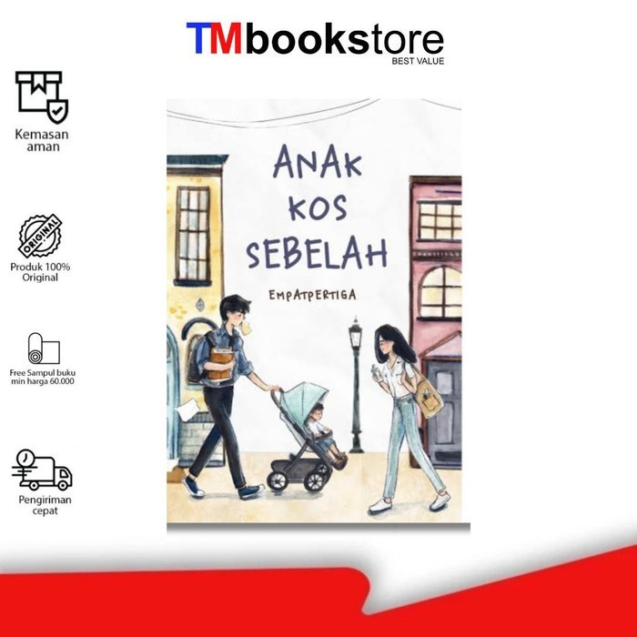 ANAK KOS SEBELAH - EMPAT PERTIGA TMBOOKSTORE