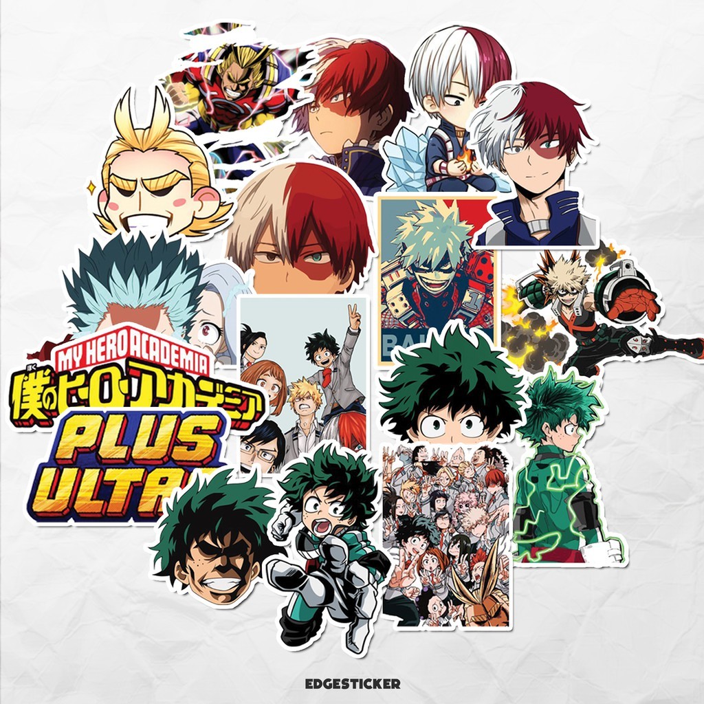 

19pcs BOKU NO HERO Aesthetic Sticker Tumblr