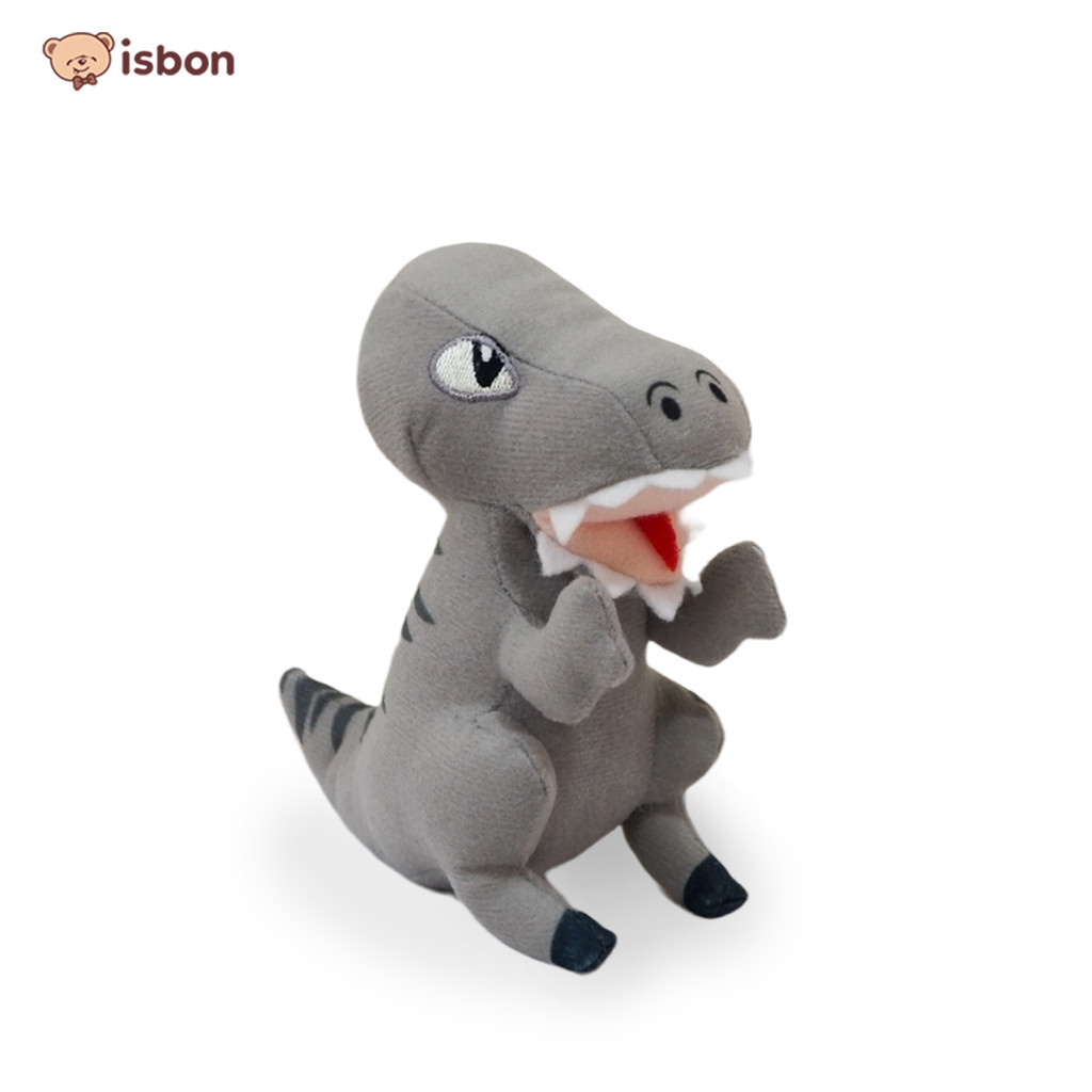 Boneka Dinosaurus TIREX T-rex mini abu abu Dino Cocok Untuk Mainan Anak laki dan edukasi baby By Ist