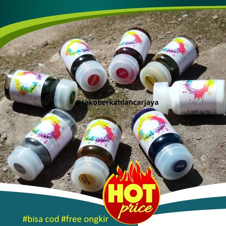 

(OLES) 12,5 ML PEWARNA AKRILIK CAT OLES CANDY PAINT SERBAGUNA OLES EXTRA LEBIH BANYAK ISI 12.5 ML