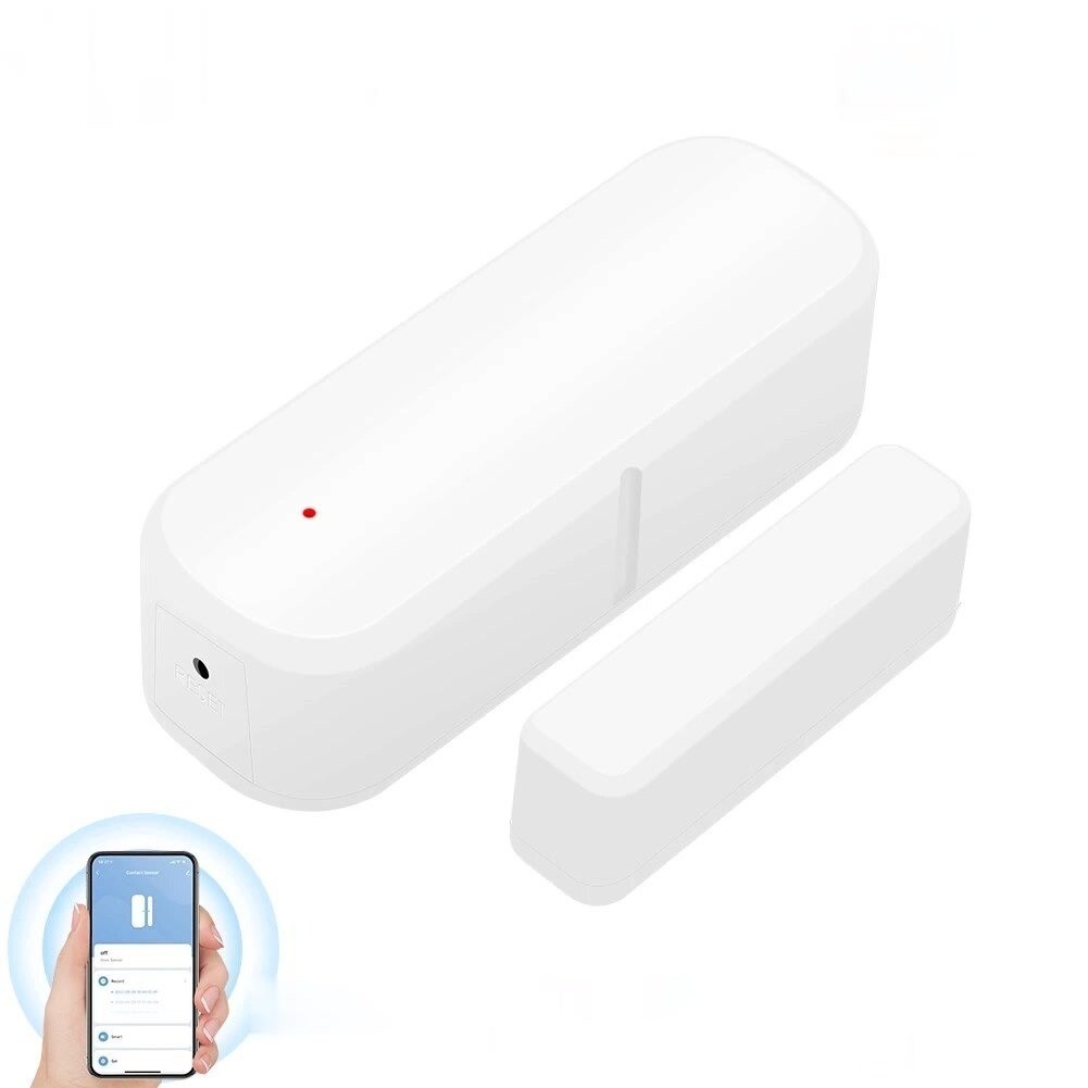 Tuya WiFi Smart Door Sensor Smart Home Door Open/Closed Detectors Window Sensor Smart Life Works Wit