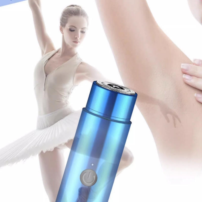 Alat Cukur Elektrik Portable Mini Feihong Jililai Kepala Pisau Cukur Cukuran Jenggot Elektrik