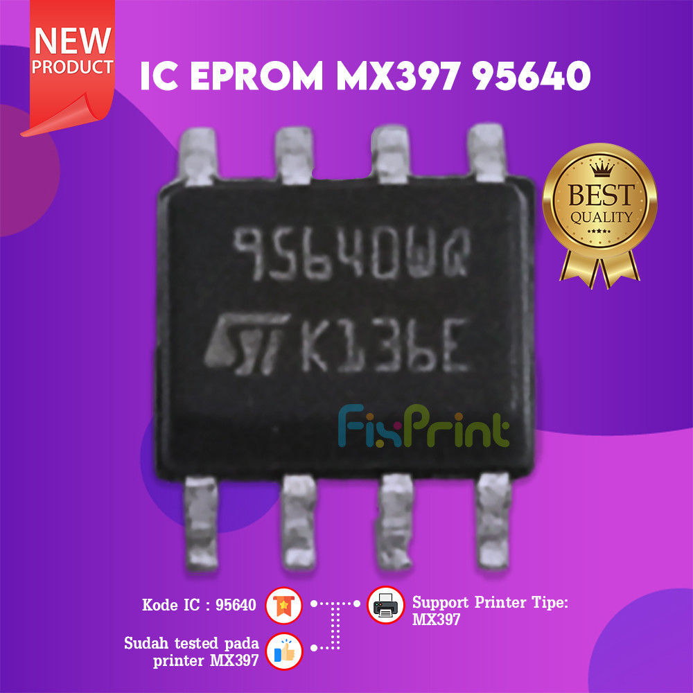 FixPrint IC Resetter Printer Can MX397 IC Eprom MX 397 95640 IC Counter MX-397 New