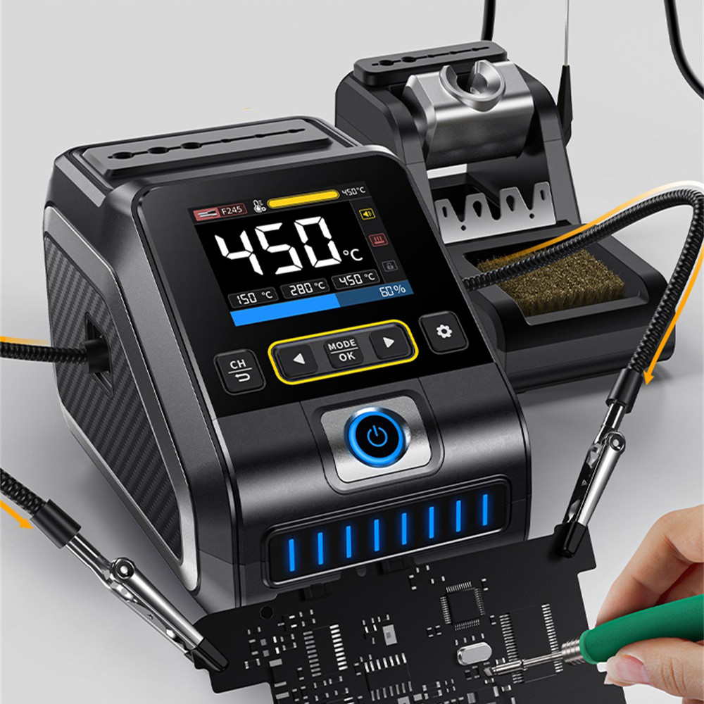 DWS-200 200W Power Soldering Iron Staion Electronic Welding Station Soldering Iron Support C210 C245
