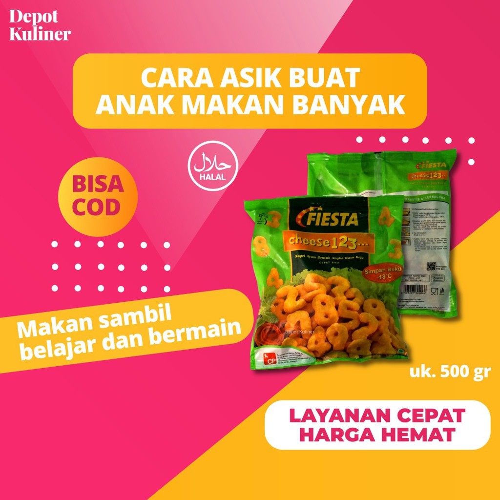 

Nugget Ayam Fiesta Cheese 123 500 gram