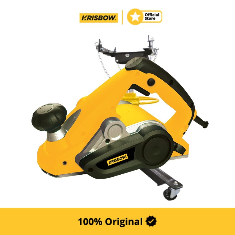 Krisbow 850 W Mesin Serut Kayu Elektrik 82X3 Mm Irp8203 Electric Planner Alat Penyerut Penghalus Kay