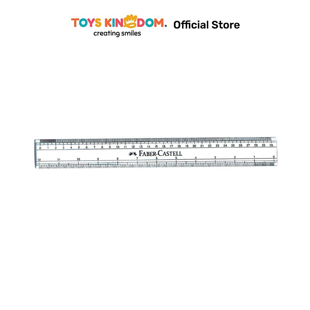 

Toys Kingdom Faber Castell 30 cm Penggaris Plastik 171220 Ruler Alat Pengukur Peralatan Tulis Sekolah Dan Kantor