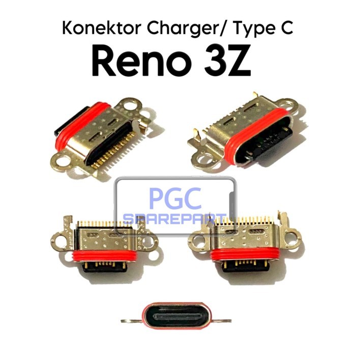 PSG99 Konektor Charger Only Tipe C Oppo Reno 3Z Reno3 Z Connector Cas Casan