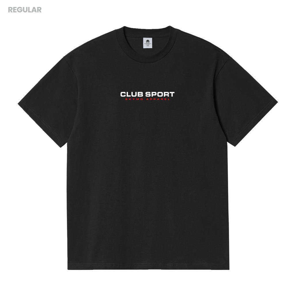 Skymo Apparel Tshirt Club Sport Black Skymo Apparel