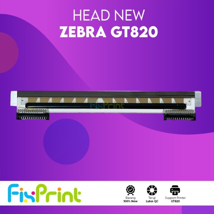 FixPrint Print Head Printer Label GT820 GT-820 GT 820 Head Print Compatible For Printer Zebra GT 820
