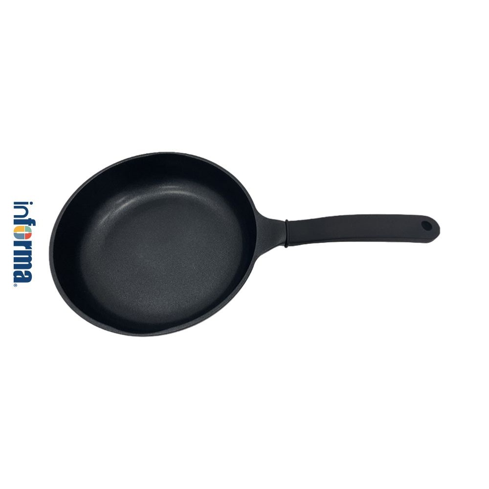 Informa Cooking Color 26 Cm Alpha Everyday Wajan Penggorengan - Hitam Frypan Pan Wok Anti Lengket