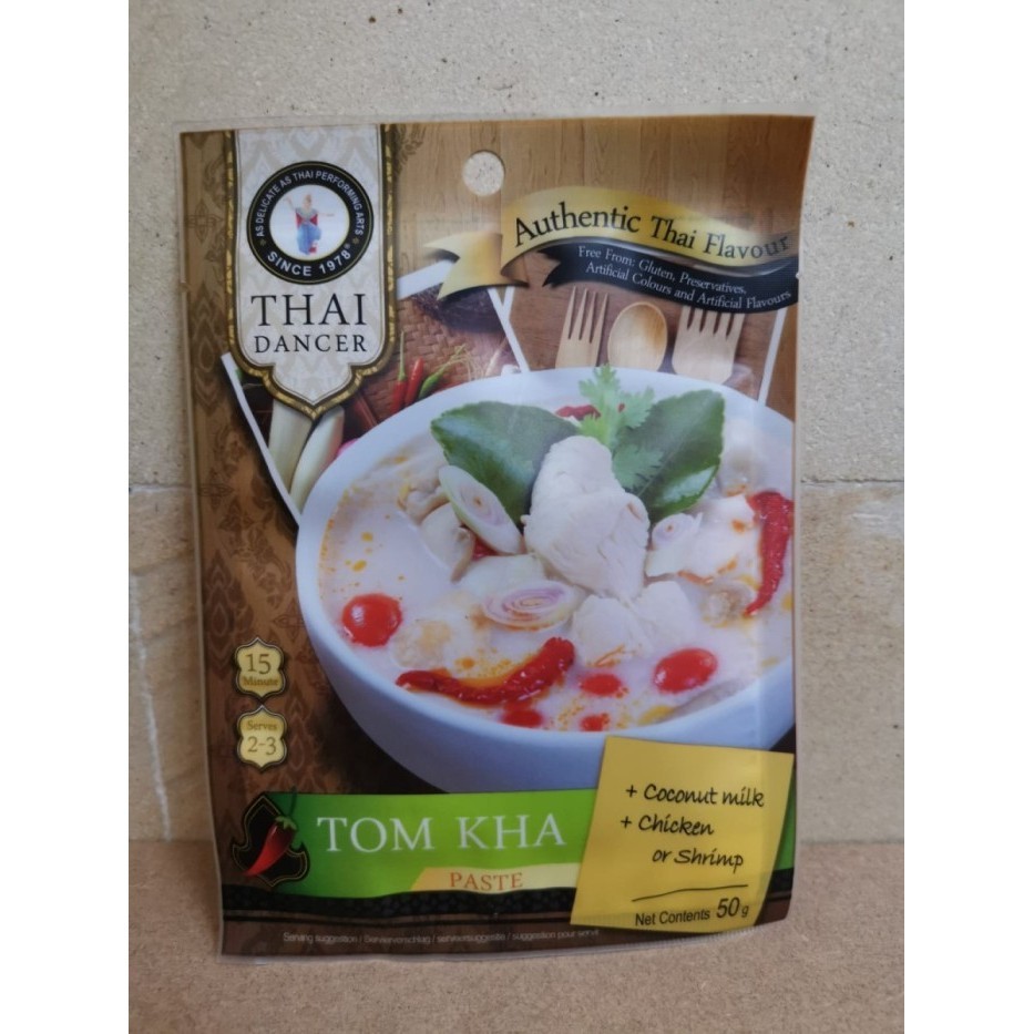 

Thai Dancer Tom Kha Soup Paste 50gr / pasta sup tom kha / Thai Food