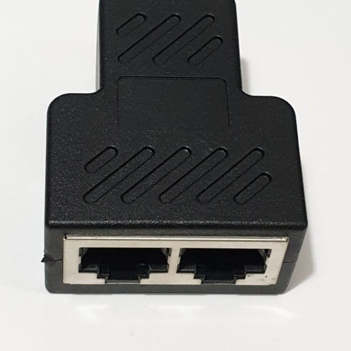 SPLITTER SWITCHER CABANG 1 jadi 2 RJ-45 RJ45 RJ 45 LAN ADAPTER SPLITER RJ45 SPLIT