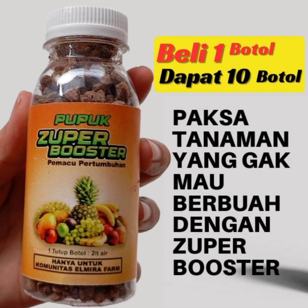 FC43SW21 Zuper Booster Perangsang Tanaman Agar berbuah Lebat Beli 1 Dapat 10