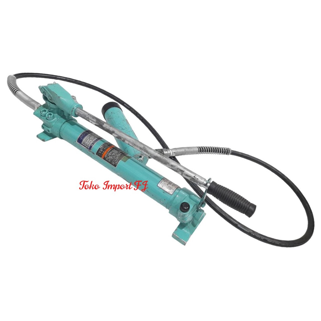 OSAKA Jack TWA-0.7 Manual Hydraulic Pump With Jack E10S15 Japan Ready
