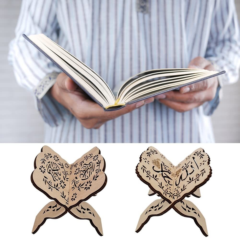 Holder Al-Quran Rekar Kayu Ukir Rekal Al Quran Dudukan Lekar Al Quran Lekar Al Quran Dudukan Lekar