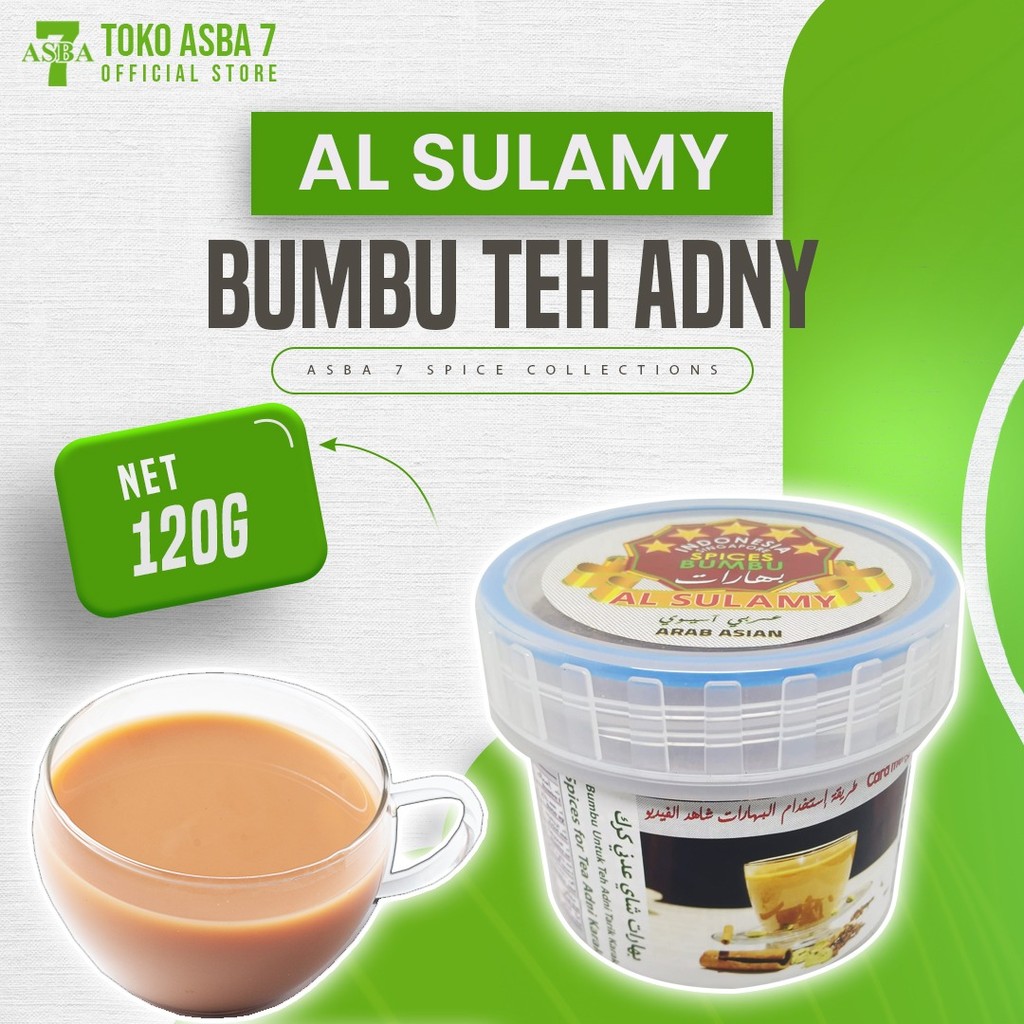 

AL SULAMY BUMBU UNTUK TEH ADNI TARIK KARAK 120G