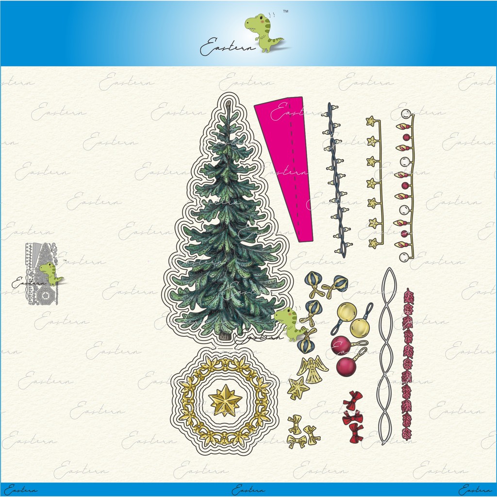 

Splendid Spruce Die Set metal cutting dies 2021 new diy molds Scrapbooking Paper Making die cuts crafts