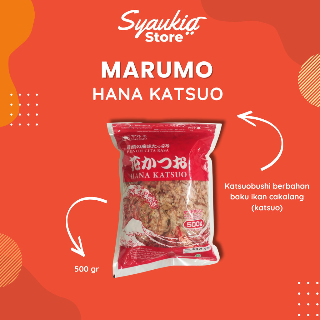 

Marumo Katsuobushi / Hana Katsuo Halal 50Gr dan 100 Gr - Topping Takoyaki dan Makanan Jepang Syaukia Store