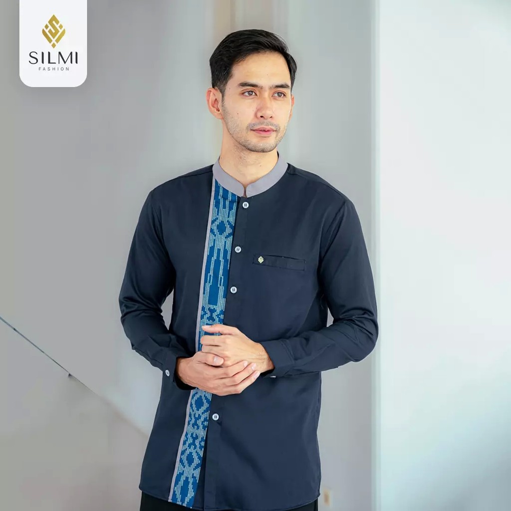 SILMI - Sarimbit Rengganis Koko Dewasa Kemeja Katun by Silmi