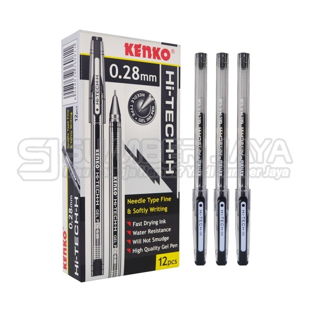 

Ballpoint/Balpoin/Pulpen/Pena/Gel Pen Kenko Hi-Tech Pen 0.28mm