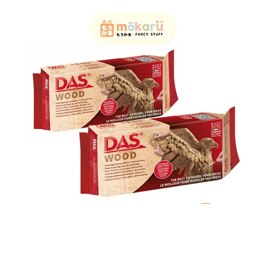 

Das Modelling Air Clay Wood 350gr Tanah Liat