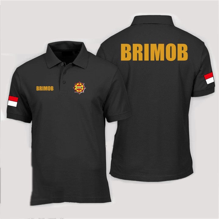 TERBARU poloshirt brimob / baju kerah brimob premium BAJU SERAGAM