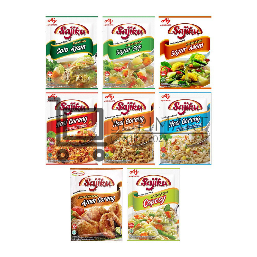 

Sajiku Bumbu Praktis Renteng / Sajiku Tepung Bumbu / Sajiku All Varian