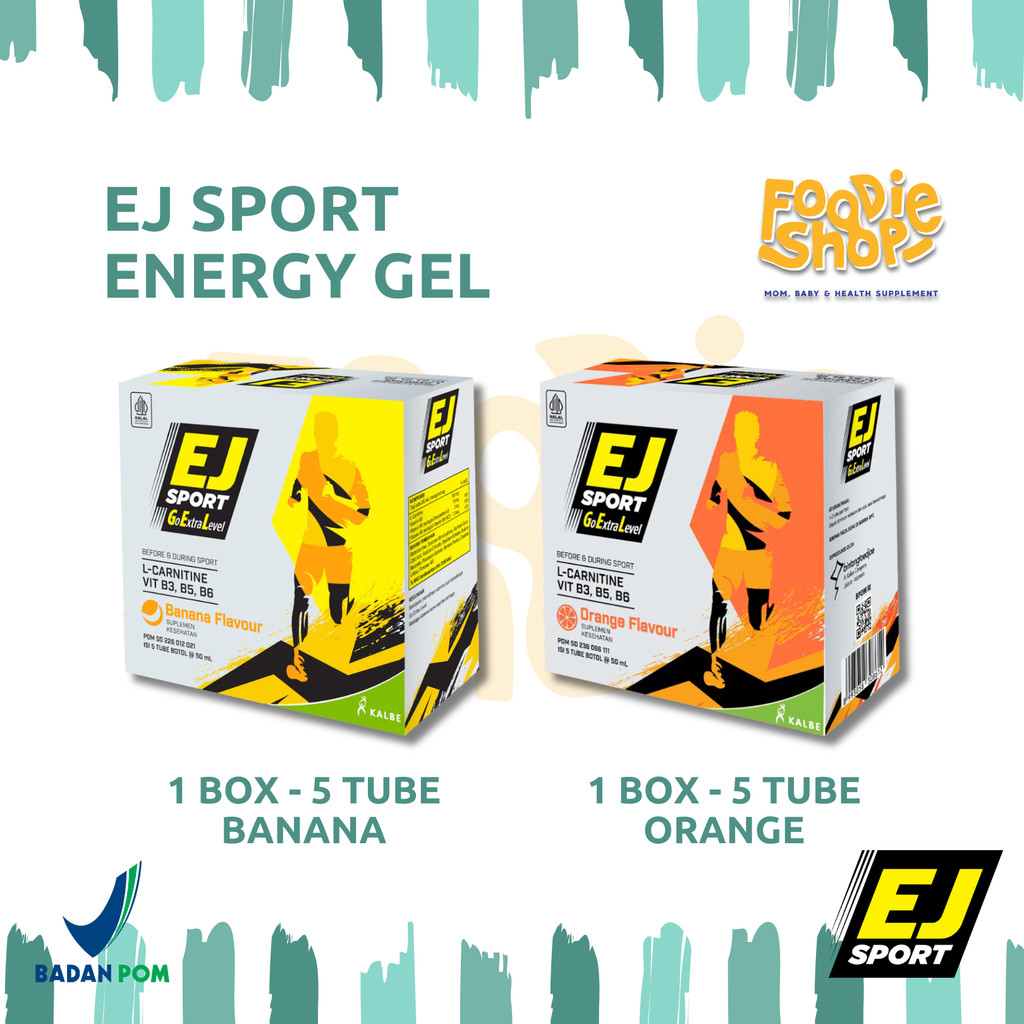 

EJ Sport Orange (5 Tube) - Energy Gel