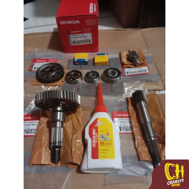 KOJ GIGI RASIO SCOOPY DONAT 2021 2022 2023 2024 KOMPLIT LAHAR DAN OLI GARDAN