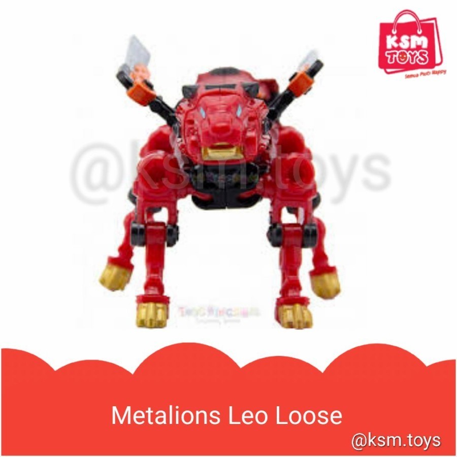Young Toys Metalions Leo ukuran besar original