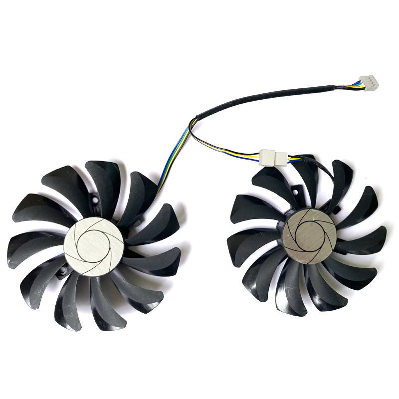 Cooling Fan 2pcs P106 GTX 1060 GPU VGA cooler For MSI GeForce GTX1060 GTX-1060-6GT-OC INNO3D GTX 106