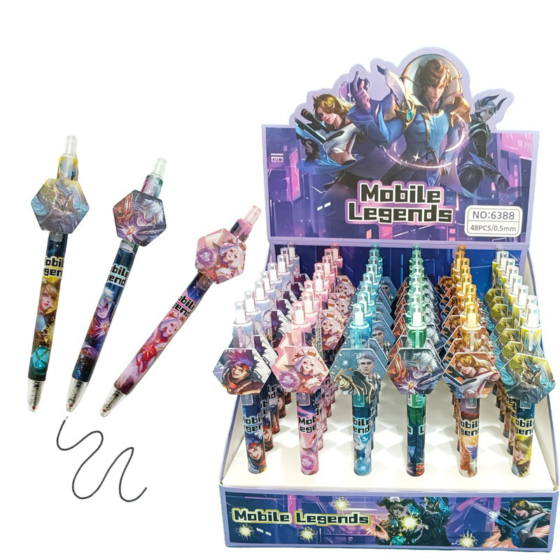 

(1 pen)PULPEN GEL PEN PENA MOBILE legends ELASTIS C05