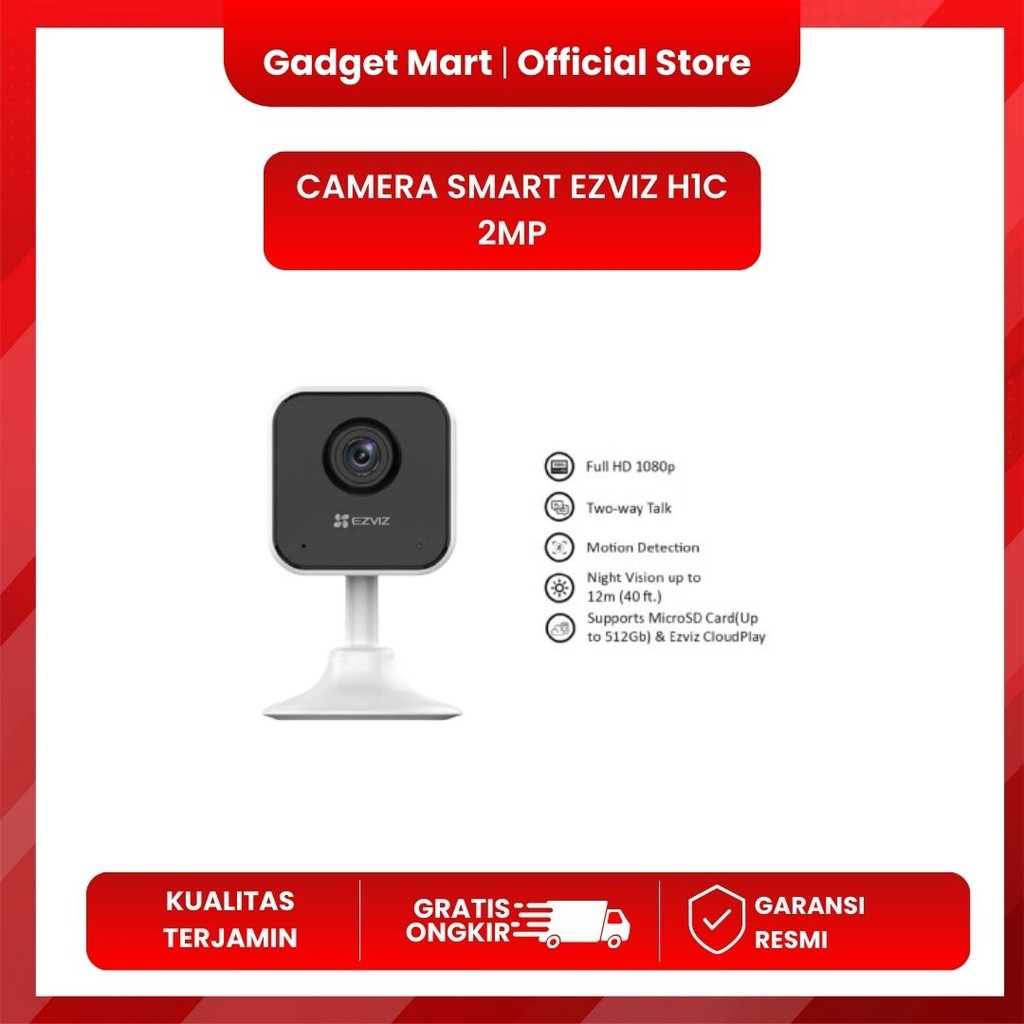 CAMERA SMART EZVIZ H1C 2MP