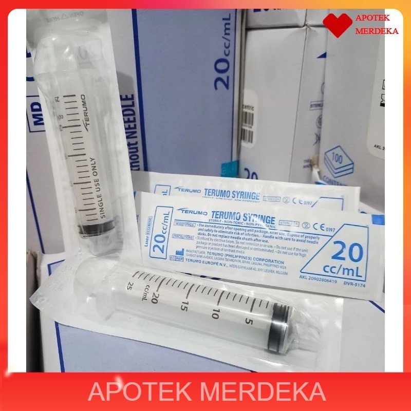 spuit jarum suntik 20 ml / spuid 20 cc