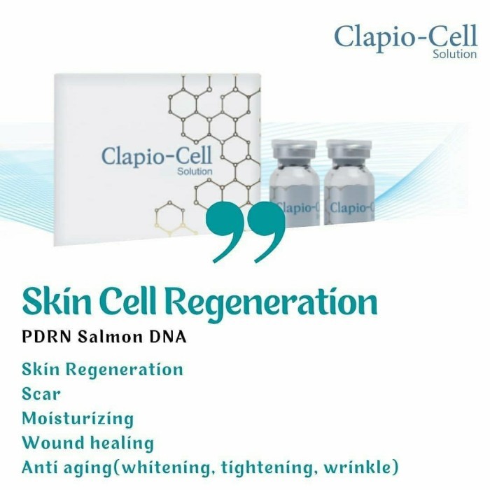 serum PDRN dna salmon reg bpom clap