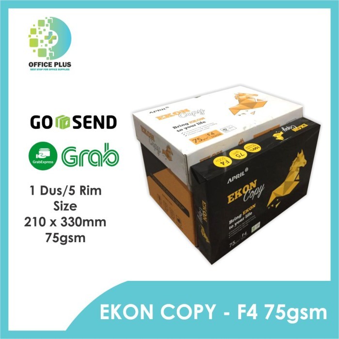 

best -Kertas F4 HVS 75 gram - BMO (1 Dus/5 Rim)