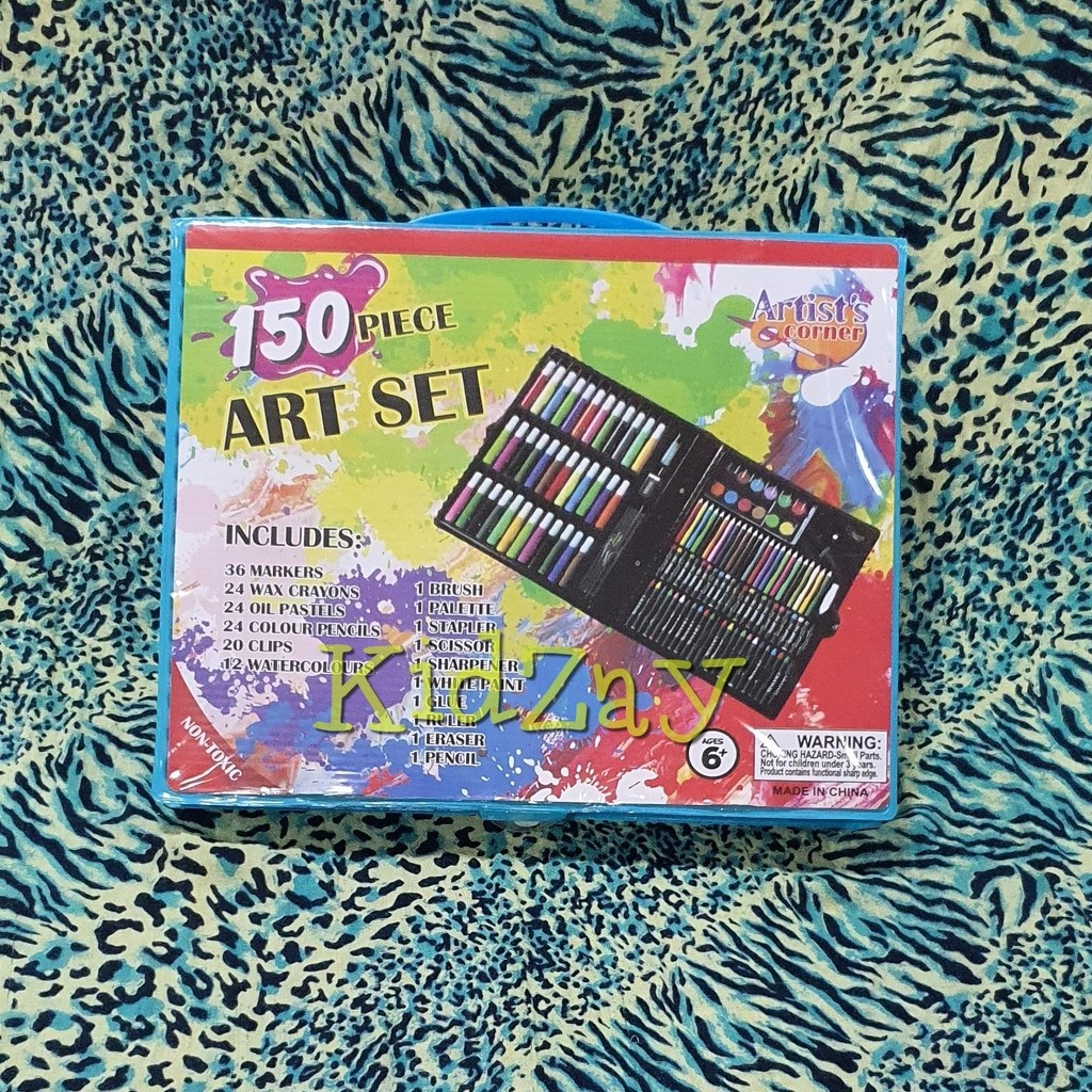 

KZ Crayon Set 150 Pcs Pensil Warma Alat Lukis