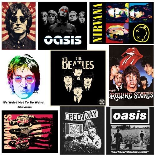 

Stiker Band Rock Legendaris - Oasis, Nirvana, The Beatles Stiker Pack