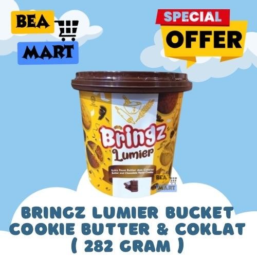 

Bringz Lumier Cookie Butter Choco Bucket 282gr | Cookies Biskuit Coklat Ember Kaleng 282 gram Snack Chocolate Kering Toples
