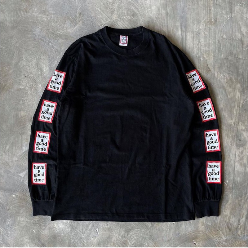 [BISA COD] Longsleeve HAVE A GOOD TIME